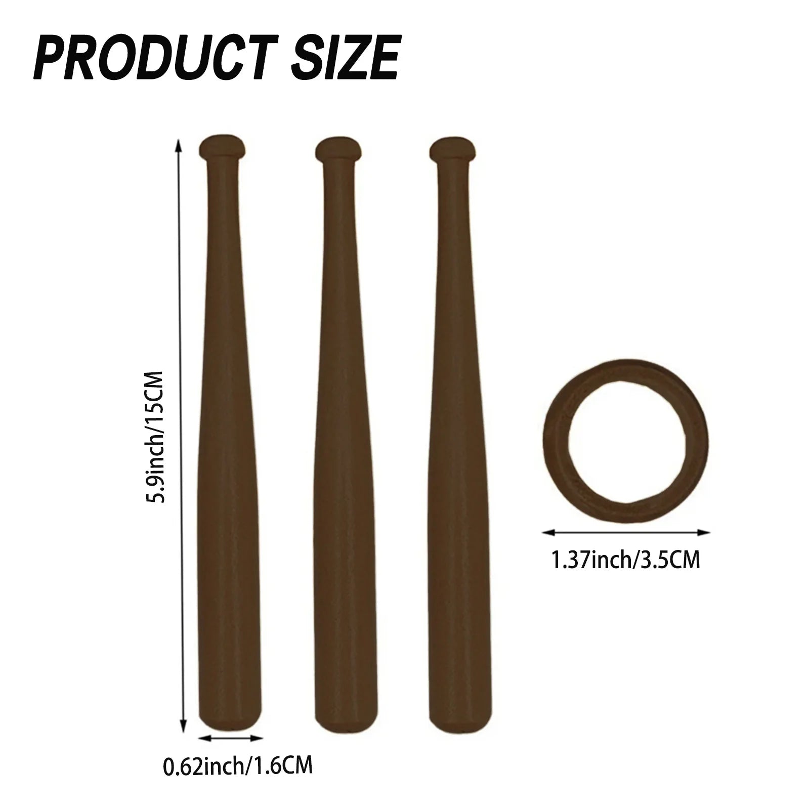 Wooden Softball Stand Display Sports Party Favors DIY Craft Creative Decoration Suitable for Spheres/ Golf/ Softball Peaceful Pleasures Health and Wellness