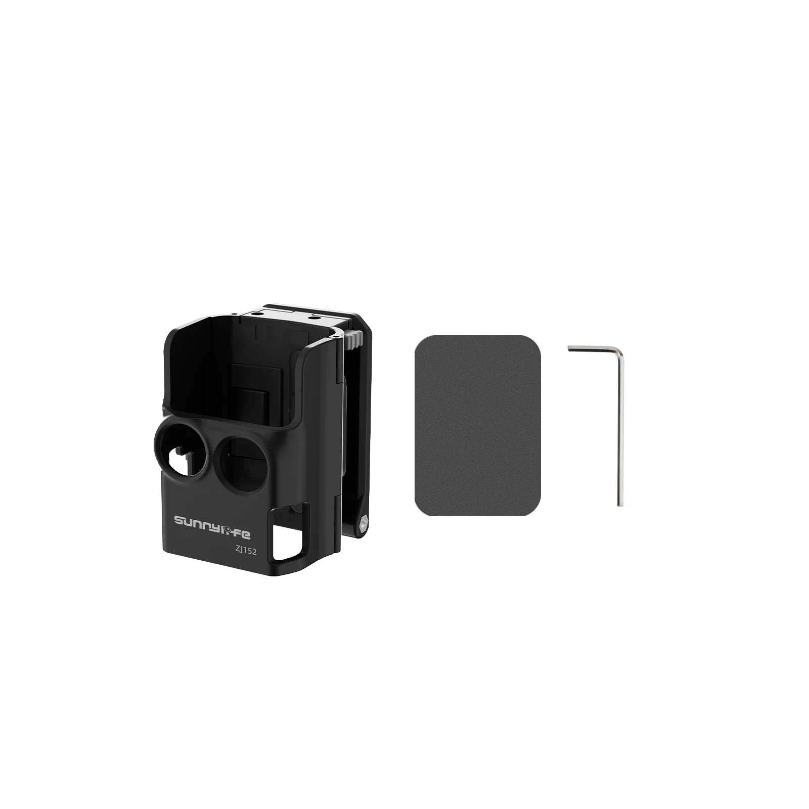 Scratch-Resistant For DJI Osmo Pocket 4 Magnetic Stand Base Angle-Adjustable Multifunctional Desktop Base Accessory Peaceful Pleasures Health and Wellness Black