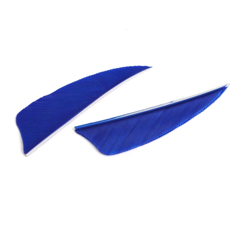Archery 2 5 Inches Turkey Feather Arrow Fletching Vans DIY Real