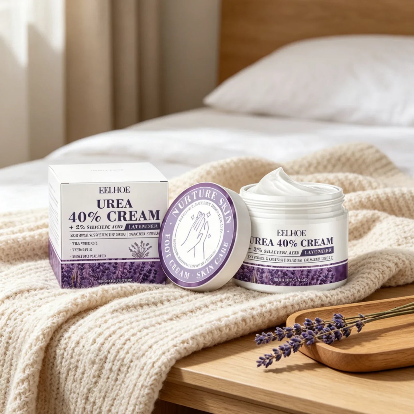 EELHOE 40% Urea Cream – Cracked Heel & Dry Foot Repair