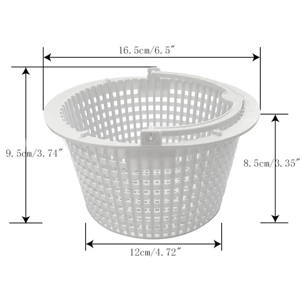 Pool Skimmer Basket with Handle | ABS Filter Replacement