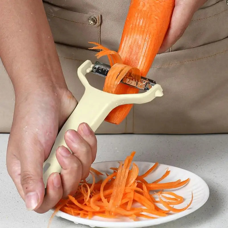 Stainless Steel Y-Peeler | Multifunctional Fruit & Vegetable Slicer