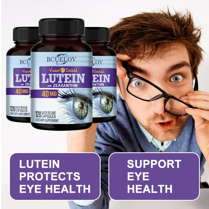 Lutein & Zeaxanthin Eye Softgels | Vision & Macula Support