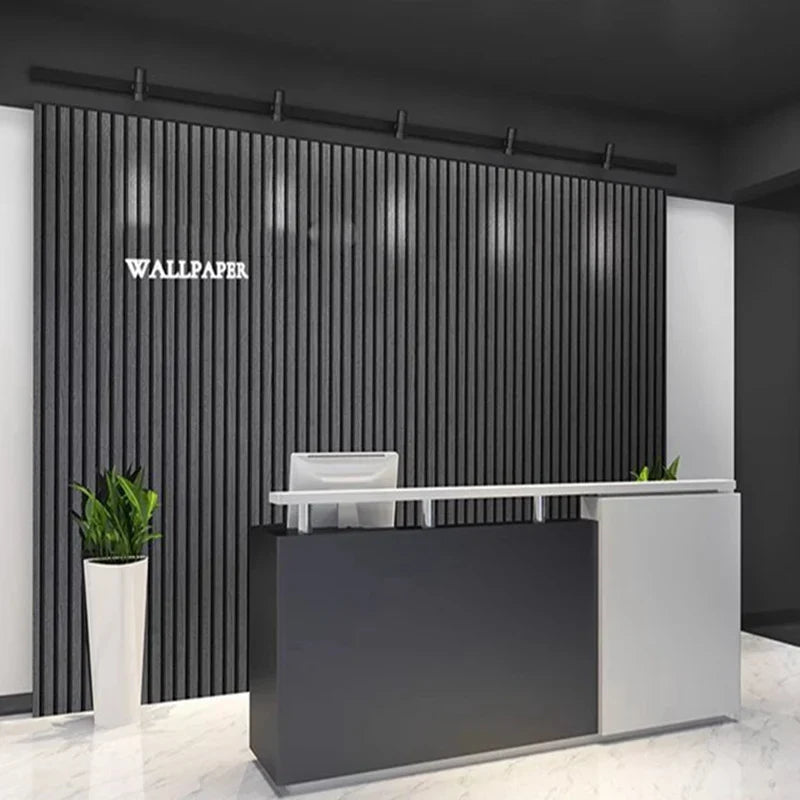 Black Gray Wood Grain Peel & Stick Wallpaper | Chinese Style