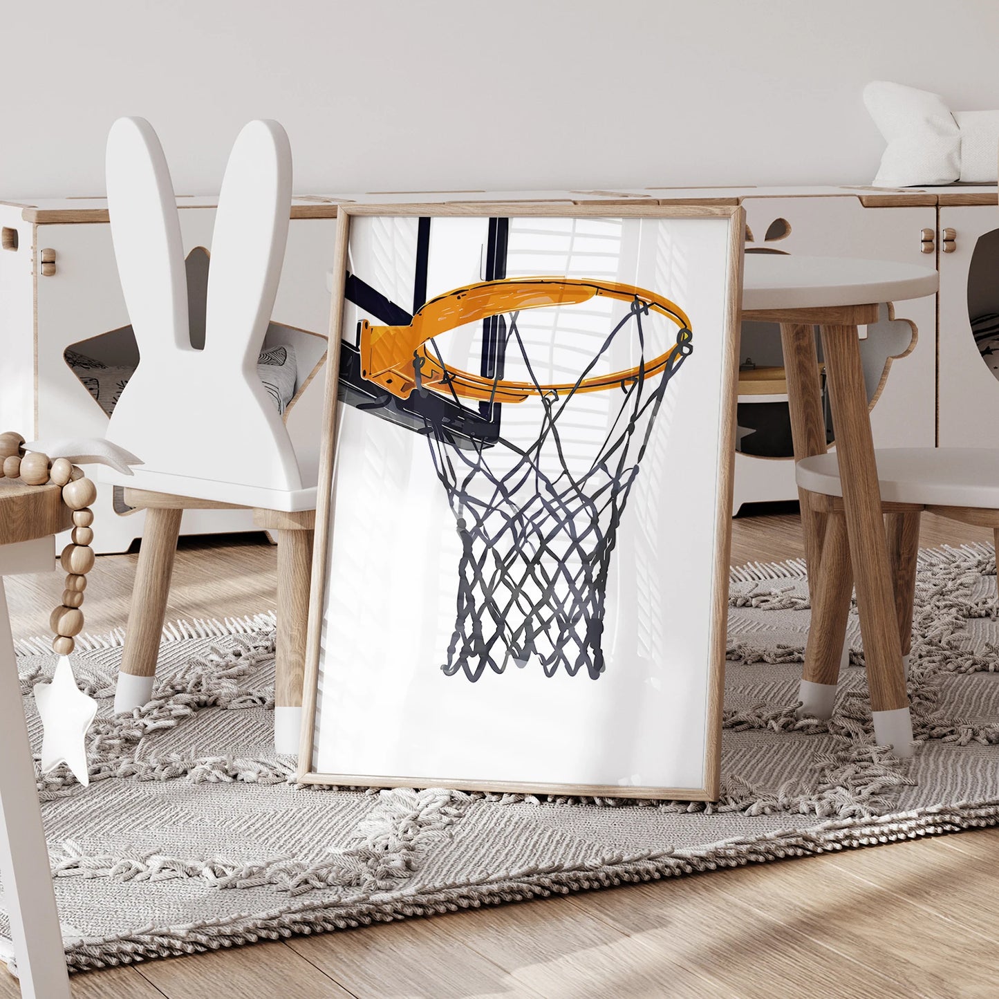 Personalized Basketball Player Canvas Wall Art | 3-Piece Set
