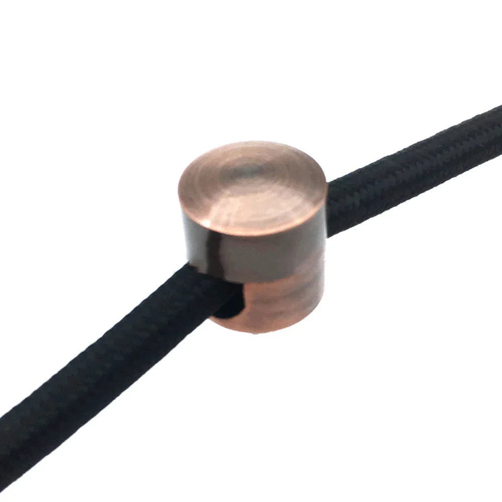 3-Pack Metal Pendant Light Cord Holders & DIY Cable Anchors