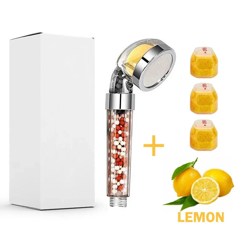Vitamin C Filter High Pressure SPA Shower Head | Water Softening