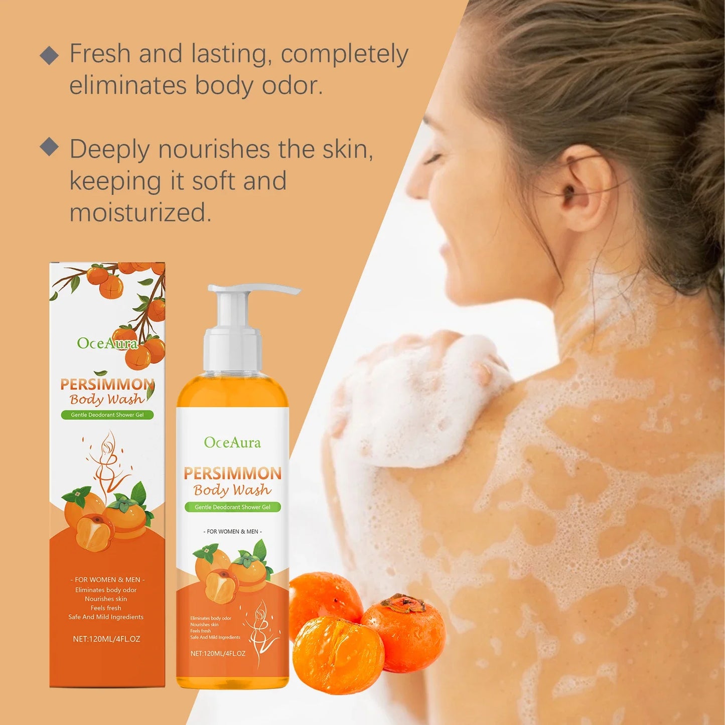 Nourishing Body Shower Gel – Moisturizing & Oil-Control