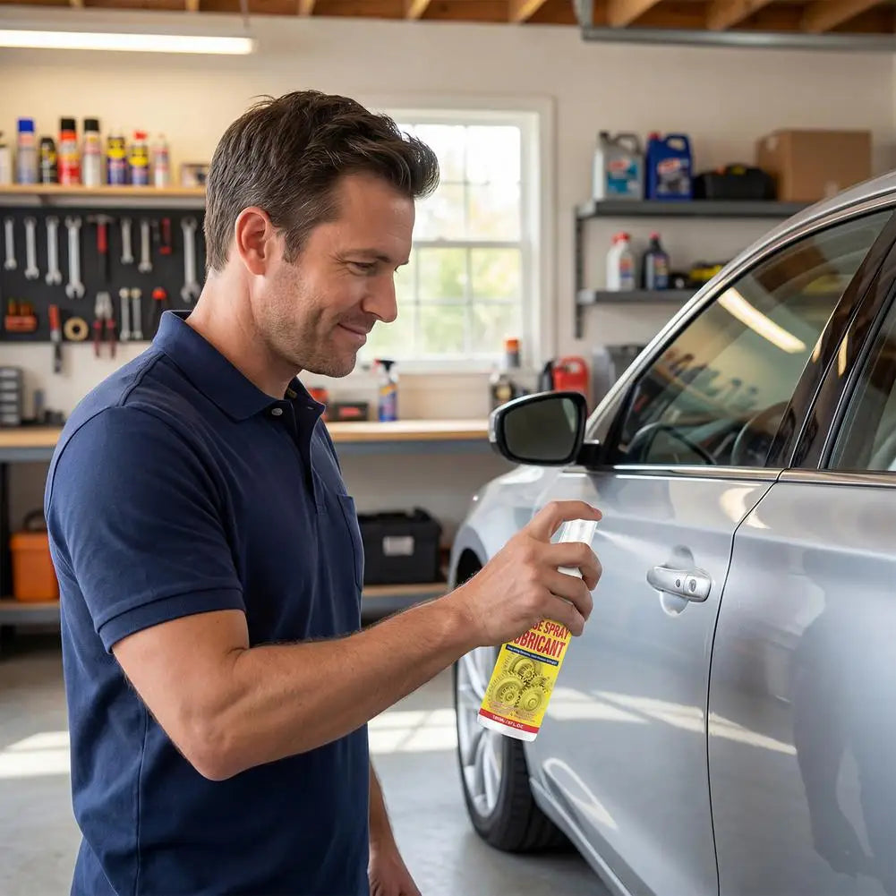 Professional Multifunctional Cleaning Metal Surface Car Chain Rust Removal Lubricant Spray Rust Remover Grease Spray Lubricant Peaceful Pleasures Health and Wellness