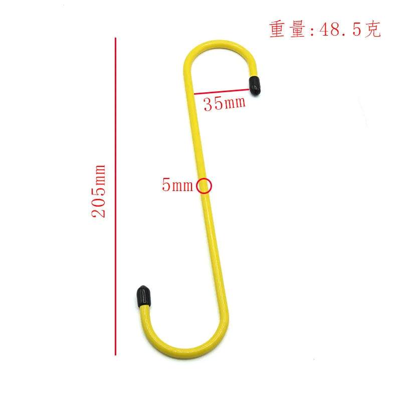 Universal Brake Caliper Hooks – Auto Hangers with Rubber Tips