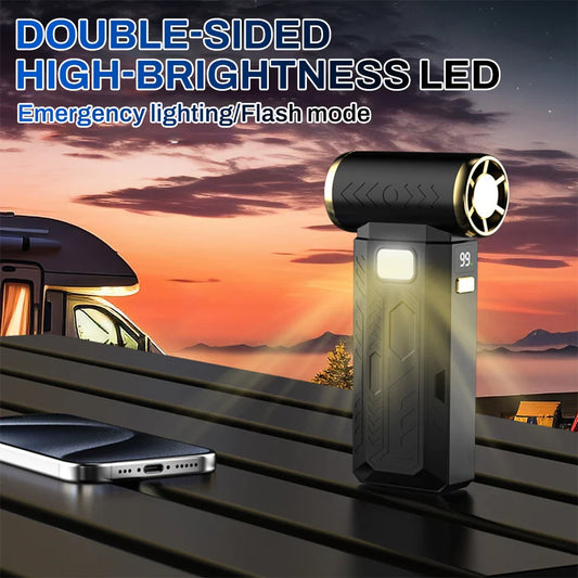 130,000RPM Brushless Turbo Jet Air Blower | USB-C Portable Portable Air Blower Oasis Select