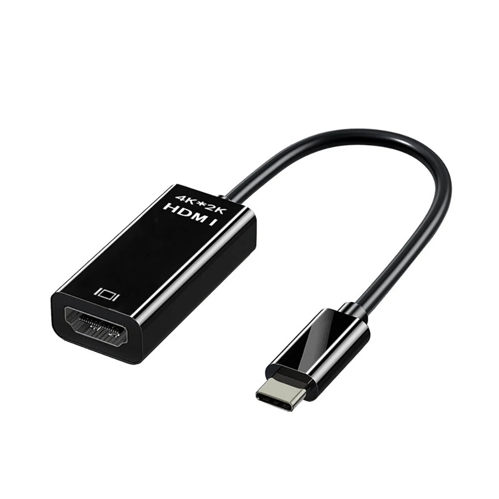 4K USB-C to HDMI Adapter for MacBook, iPad & Samsung Peaceful Pleasures Health and Wellness 1PC ABS model