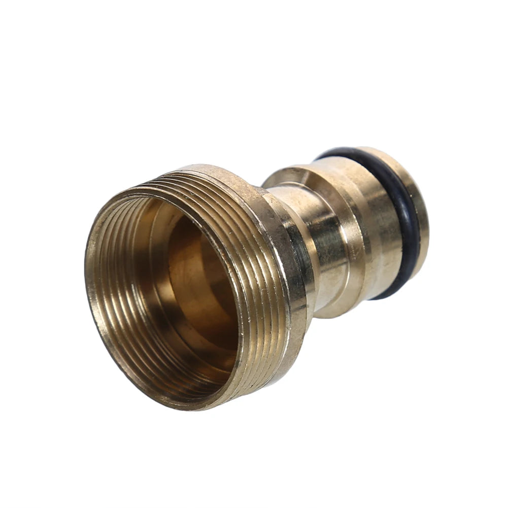 Brass Faucet Tap Connector – 23mm Hose Irrigation Adapter Peaceful Pleasures Health and Wellness