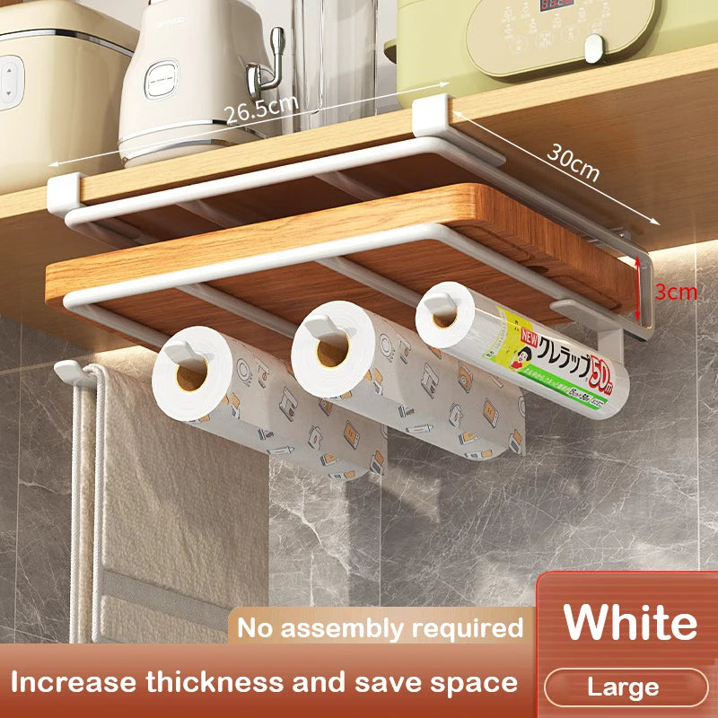 Under Cabinet Basket Storage Shelf & Organizer Rack – Kitchen, Office & Bathroom