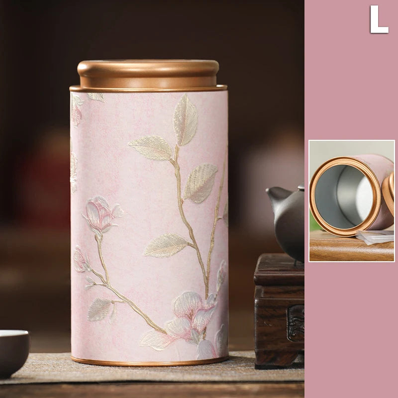 Tinplate Tea Tin Can – Airtight Sealed Storage Canister