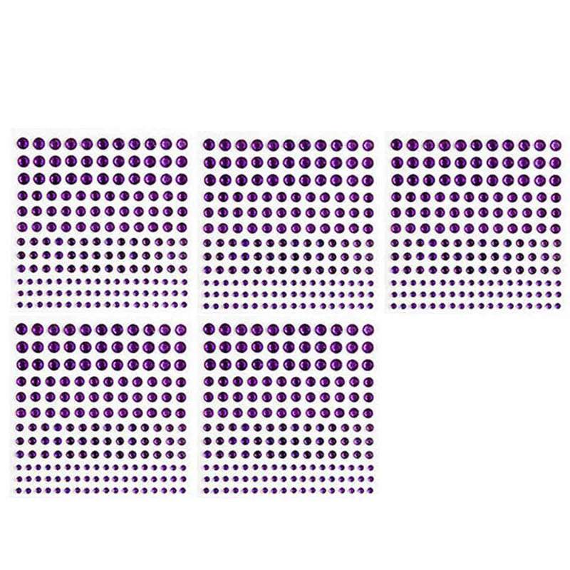 Self Adhesive Rhinestone Gem Stickers Face Nail Body Makeup Festival