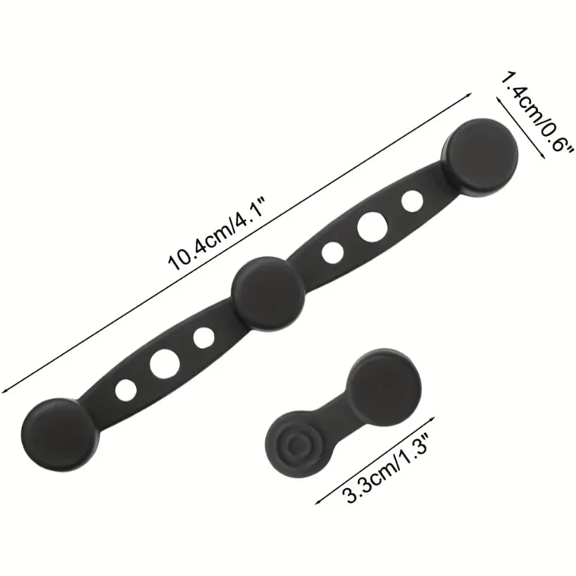 Magnetic Silicone Air Fryer Parchment Clips – 6pcs/2 Sets