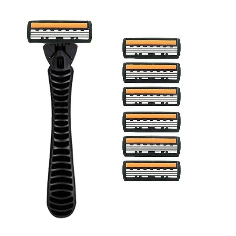 Premium Stainless Steel Safety Razor – Replaceable Blades