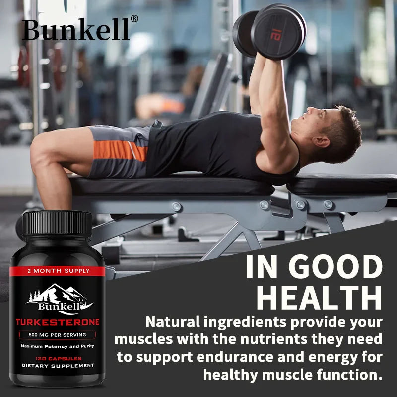 Turkesterone 500mg Capsules – Muscle Growth & Recovery Support