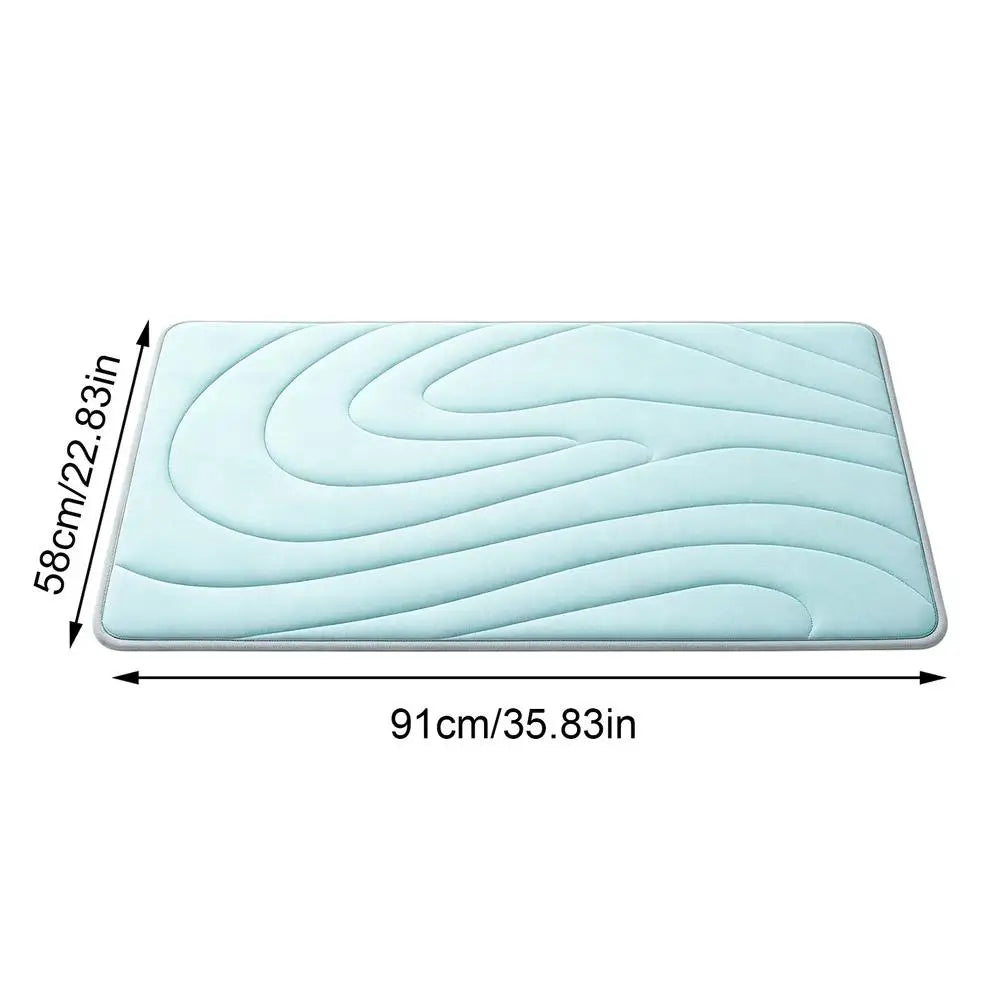 Dog Cooling Bed Non-Slip Washable Kennel Bed Cooling Dog Mat For Pet Hamster Animals Summer Outdoor Indoor Beach Car Travel Home Peaceful Pleasures Health and Wellness Blue China Mainland