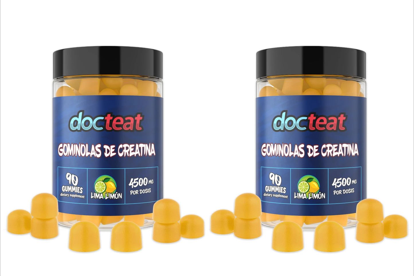 Creatine Monohydrate Gummies 4500mg Lime Lemon | 90 Count