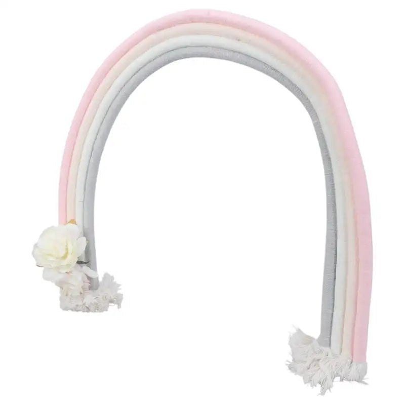 Rainbow Newborn Photography Prop | Cotton Nursery Wall Decor