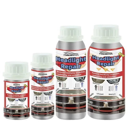 800ml Headlights Liquid Polymer Headlight Chemical Polish Repair Fluid Refurbishment Scratch Repair Polishing Headlights Kit Peaceful Pleasures Health and Wellness