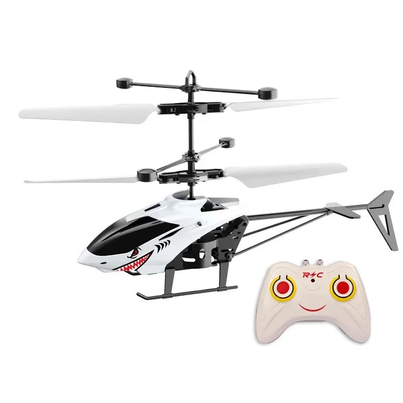 Mini RC Drone Rechargeable No Remote Control RC Helicopters Drone Toys Induction Hovering Safe Fall-resistant Rc Airplane Peaceful Pleasures Health and Wellness WHITE