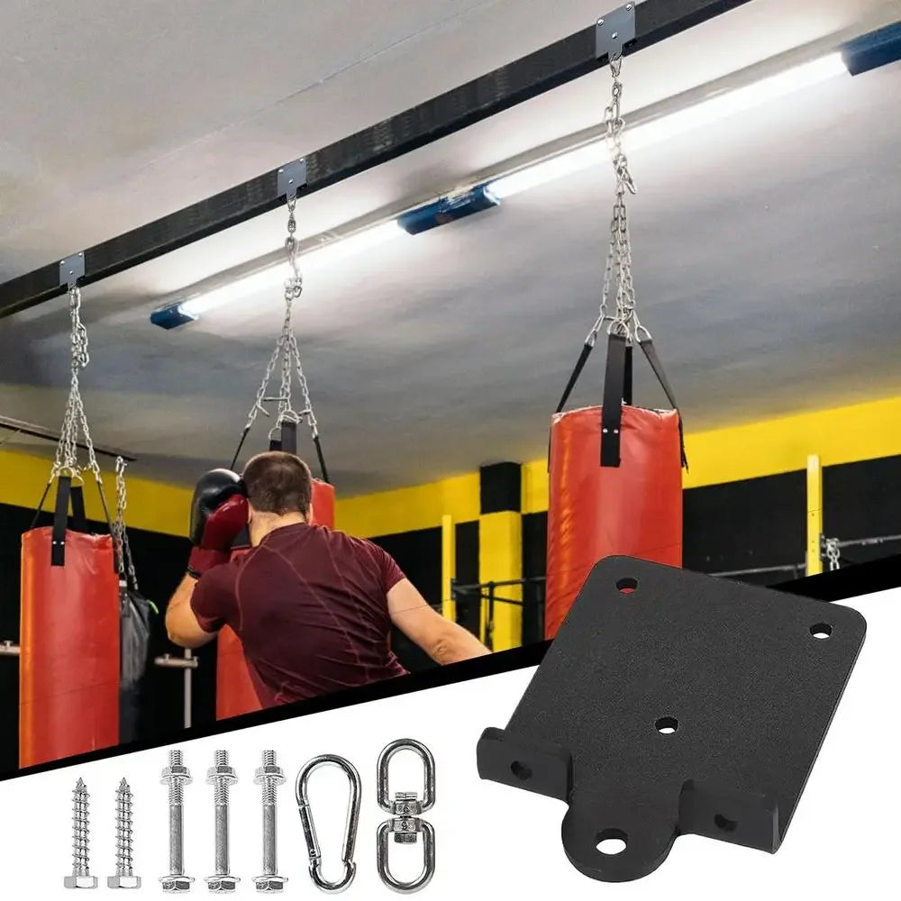 Punching Bag Hanger Heavy Beam Mount Hardware 360 Rotation Boxing