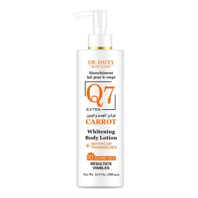 DR.DAVEY Carrot Body Lotion 500ml – Deep Moisture Unisex