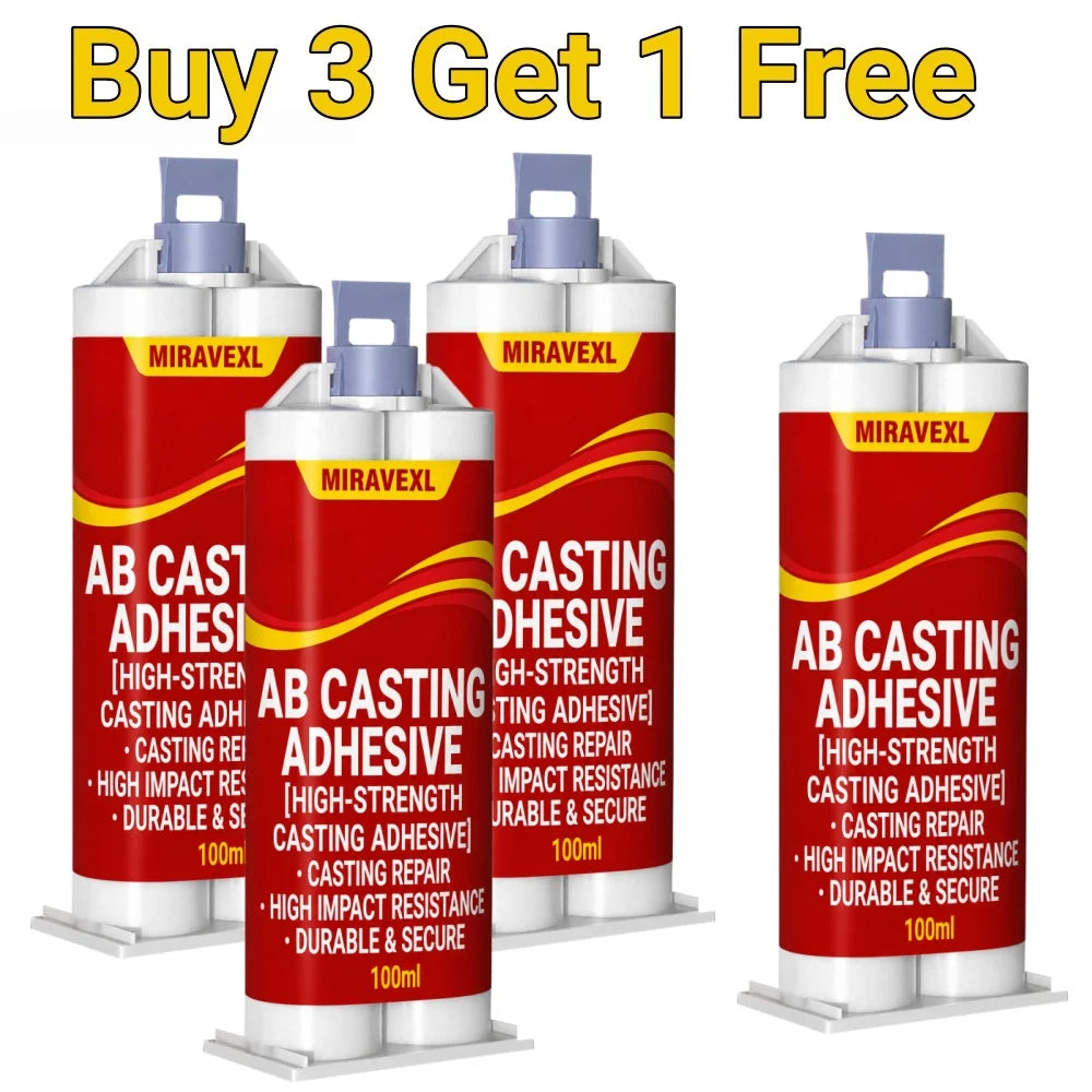 High-Temp Metal Repair Paste AB Casting Adhesive Kit | MIRAVEXL