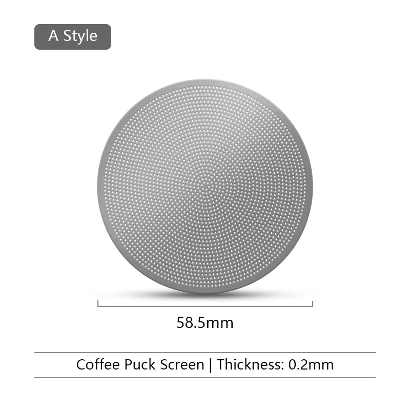 Reusable Espresso Puck Screen 51mm 54mm 58mm | Coffee Filter
