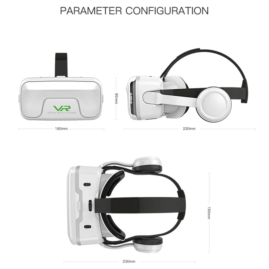 VR Shinecon 10.0 3D VR Headset Goggles for Smartphones