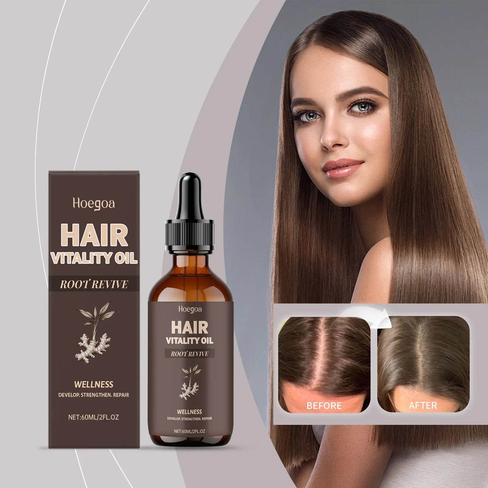 Argan Oil Hair Serum for Damaged Hair – Frizz Control & Shine Peaceful Pleasures Health and Wellness