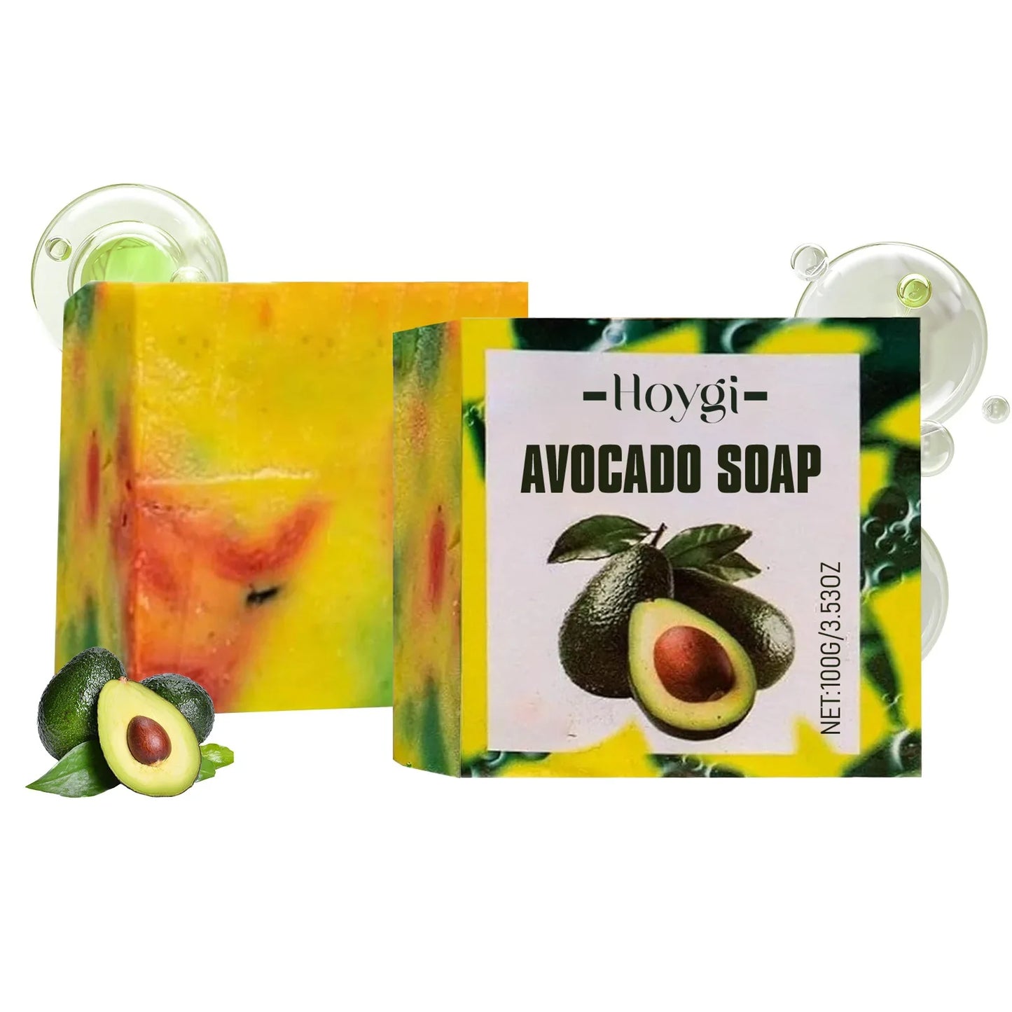 Hoygi Avocado Natural Handmade Soap – Brightening & Moisturizing