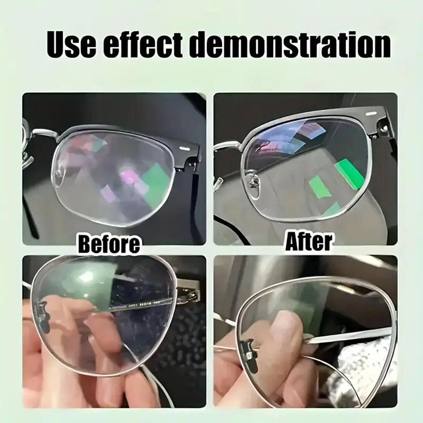 Eyeglass Lens Restoration Cream – Scratch & Yellow Haze Repair