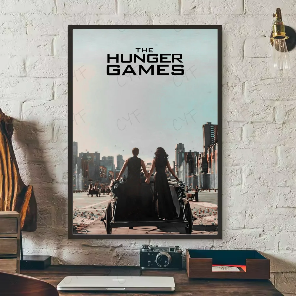 Hunger Games HD Movie Poster | Waterproof PVC Wall Art Décor Movie Wall Poster Peaceful Pleasures Health and Wellness z6 30X40cmNoframe