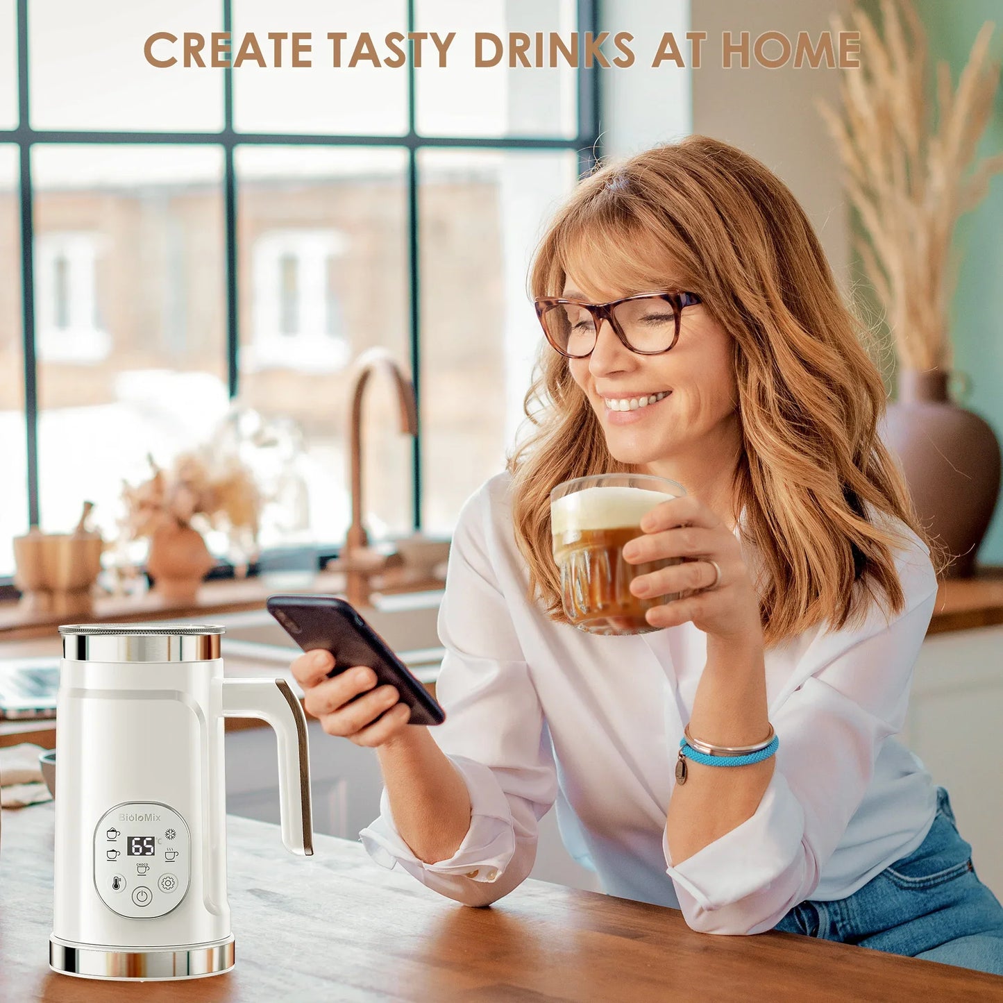 BioloMix Espresso Coffee Machine 2-in-1 Capsule Coffee Maker for Car & Home Camping - Compatible with Capsules & Ground Coffee Peaceful Pleasures Health and Wellness