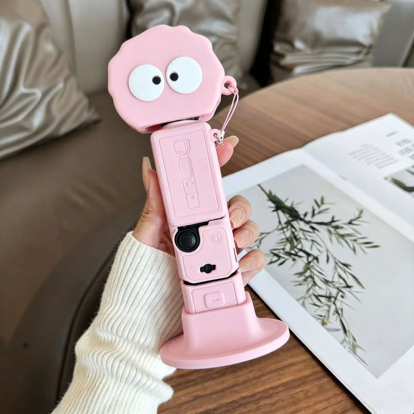 DJI Pocket 4 Silicone Case | Non-Slip, Stand & Wrist Strap