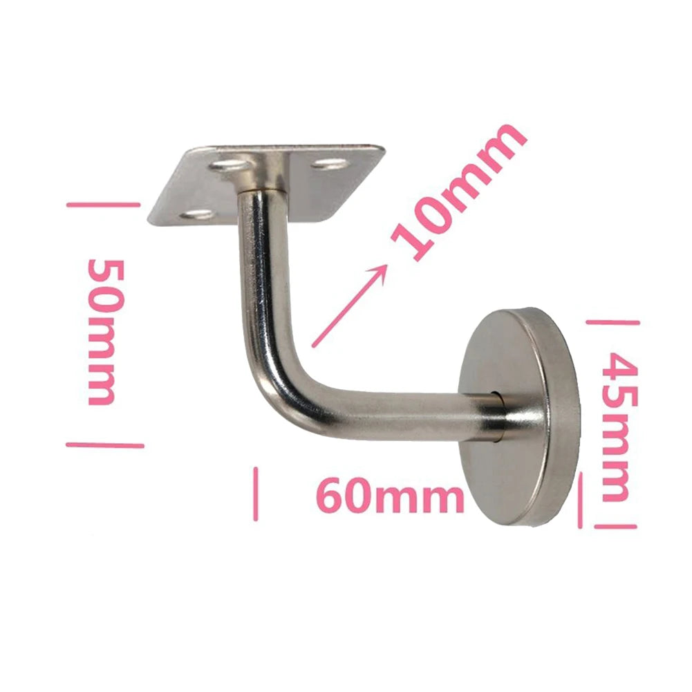 Handrail Bracket Bannister Wall Support Hand Rail Balustrade Mopstick