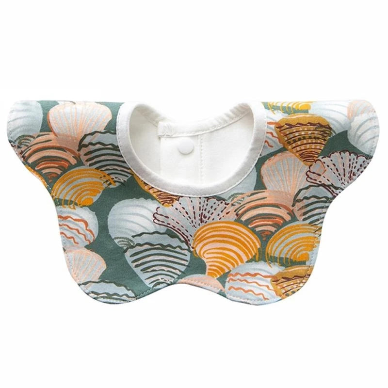 Baby Cotton Bandana Drool Bib | 360° Waterproof Toddler Scarf