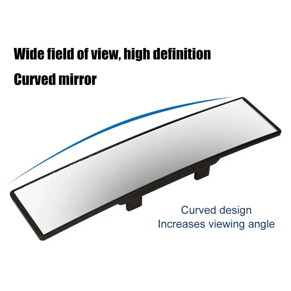 Panoramic Clip-On Rearview Mirror – Wide Angle Anti-Glare