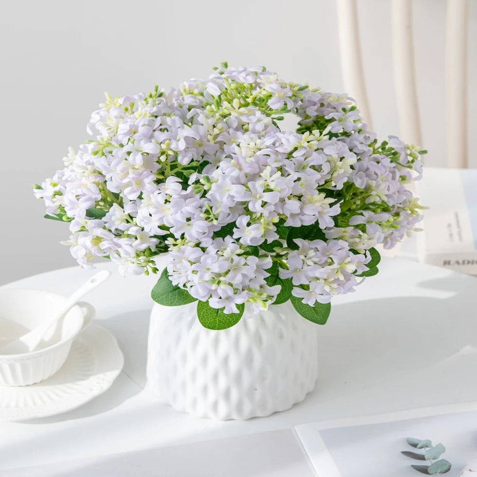 Silk Hyacinth Artificial Flowers | Wedding & Home Décor 2/4 PCS