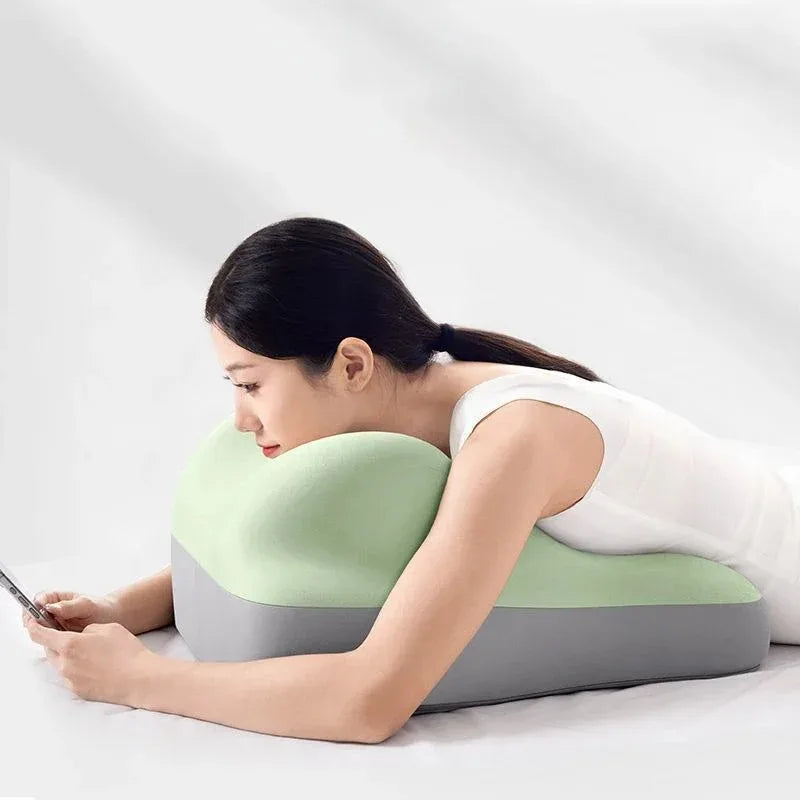 Multi-Functional Ergonomic Bed Pillow Bedroom Furniture Memory Foam Waist Cushion Cushion Tummy Pillow Wedge-shaped Pillow Peaceful Pleasures Health and Wellness