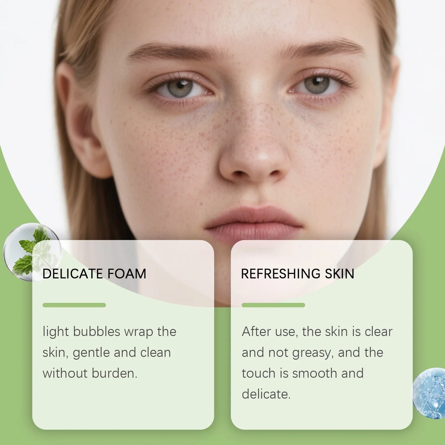 Basil Bubble Cleansing Mask Reduce Blackheads Purify Skin Oil Control Gentle Exfoliate Remove Pores Dirt Moisturizes Mud Mask Peaceful Pleasures Health and Wellness
