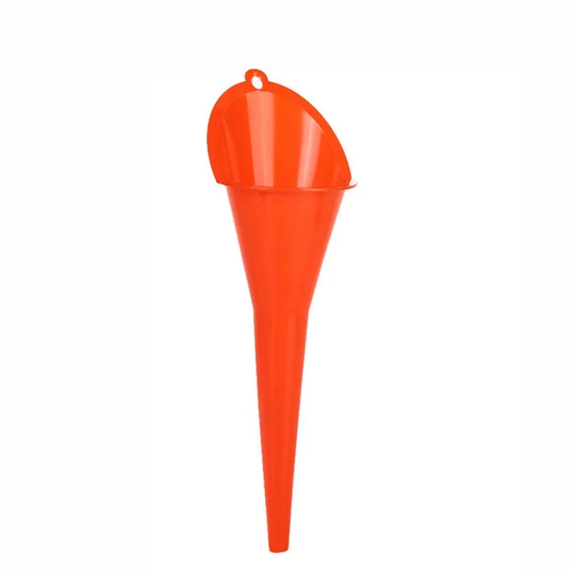 Long Mouth Motorcycle Fuel Funnel – Hands-Free Plastic Refueling