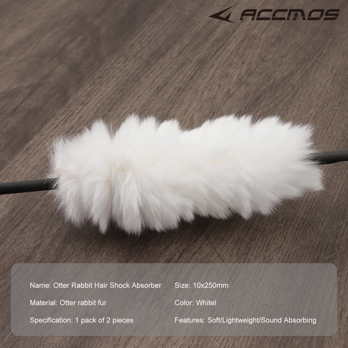 Soft Fur Hair Bow String Stabilizer Damper Archery Hunting Vibration
