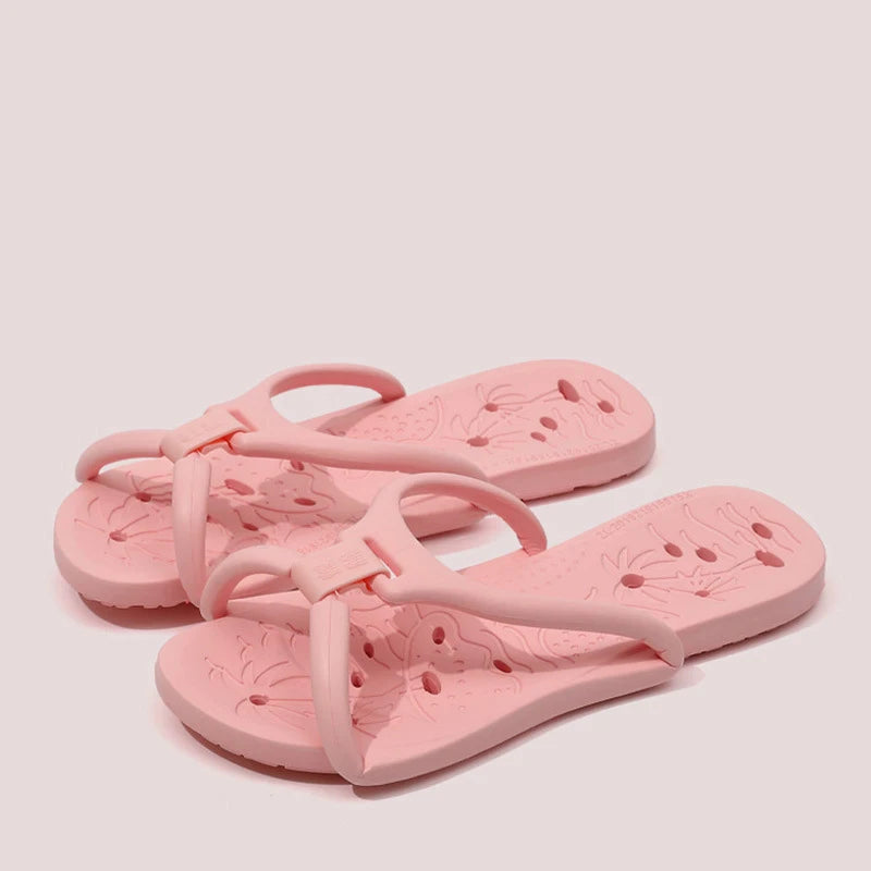 Men's Foldable EVA Flip-Flops – Lightweight Travel Slippers