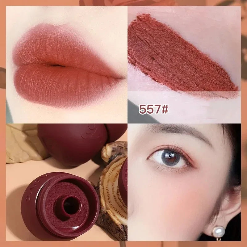 Velvet Matte Lip Mud | Berry Wine Korean Lipstick & Lip Tint