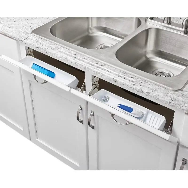 2pcs Self-Closing 45 Degree Pivot Hinge Kitchen Cabinet Tip-Out Trays Hinges For Sink Drawer Bathroom Organizers Shoe Cabinets Peaceful Pleasures Health and Wellness